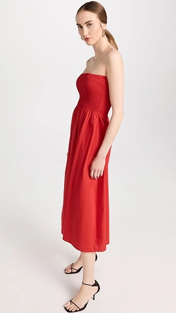 FAITHFULL THE BRAND Madella Midi Dress - Image 3