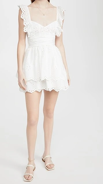 For Love & Lemons Serena Sleeveless Dress - Image 4