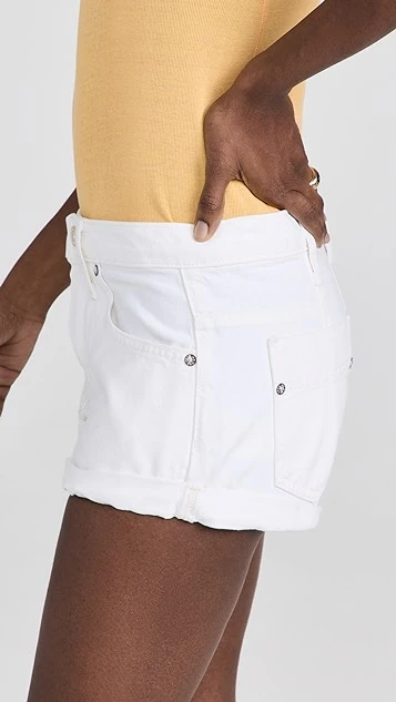 Free People Beginners Luck Slouch Shorts - Image 3