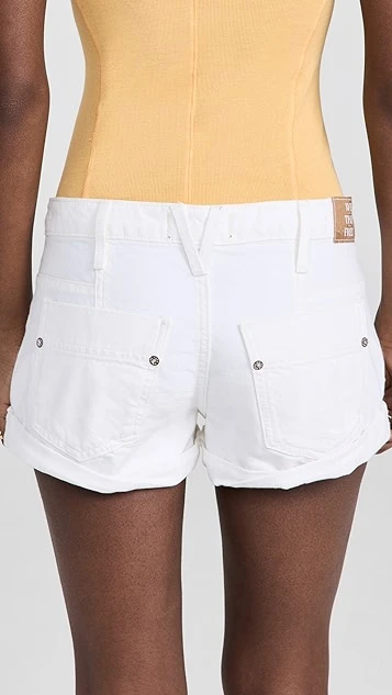 Free People Beginners Luck Slouch Shorts - Image 2