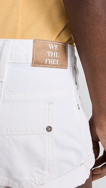 Free People Beginners Luck Slouch Shorts - Image 7