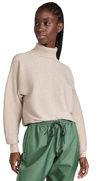 Good American Wide Rib Crop Pullover - Image 6