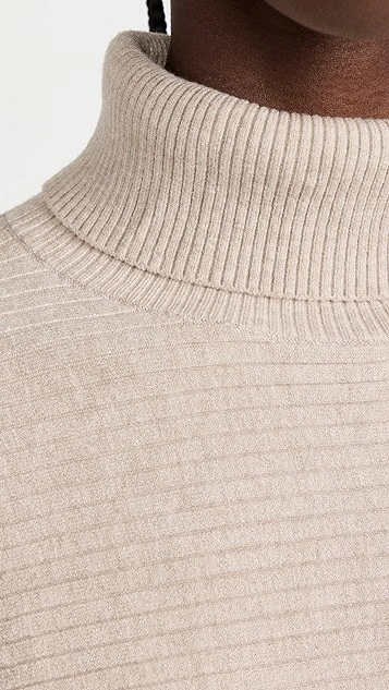 Good American Wide Rib Crop Pullover - Image 5