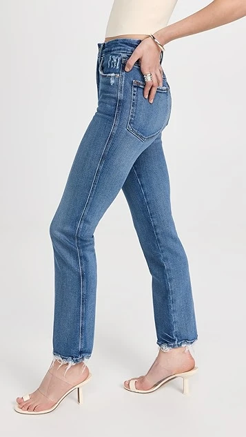 Good American Good Curve Straight Jeans - Image 3
