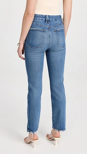 Good American Good Curve Straight Jeans - Image 2