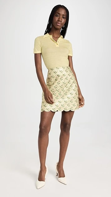 Giambattista Valli Jacquard Skirt - Image 4