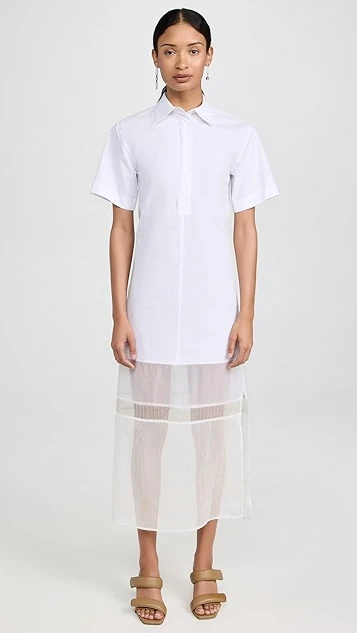 Helmut Lang Shirt Dress - Image 7