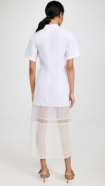 Helmut Lang Shirt Dress - Image 2