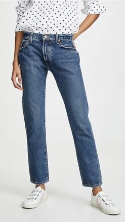Khaite Kyle Relax Low Rise Jeans