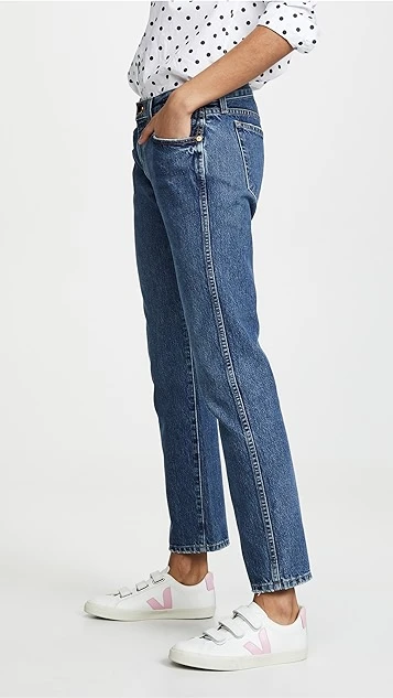 Khaite Kyle Relax Low Rise Jeans - Image 3