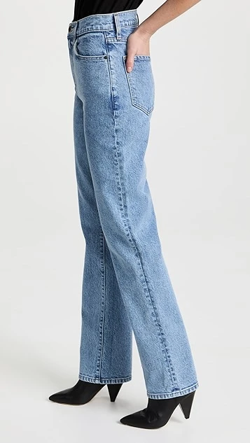LE JEAN High Rise Sabine Straight Jeans - Image 3