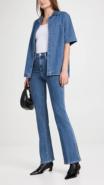 LE JEAN Stella Flare Jeans - Image 4