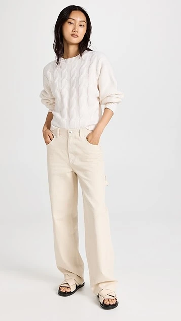 Le Kasha Venise Relaxed Cashmere Sweater - Image 4