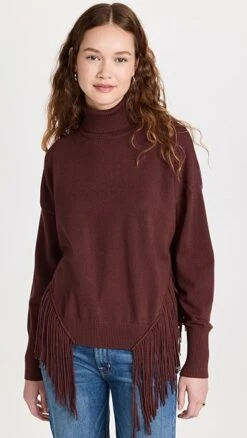 Line & Dot Samantha Fringe Pullover