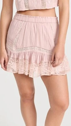 LoveShackFancy Eilish Skirt