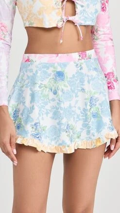 LoveShackFancy Chyanne Skirt