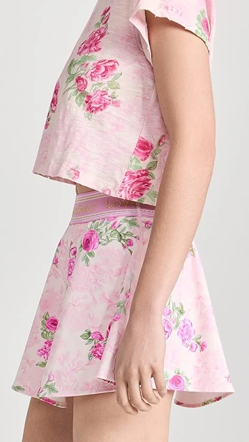 LoveShackFancy Balbino Short Skort - Image 3