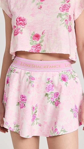 LoveShackFancy Balbino Short Skort