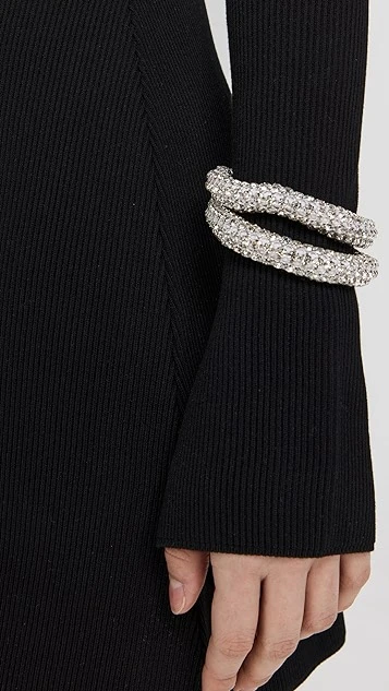 MACH & MACH Olivia Crystal Mini Dress - Image 5