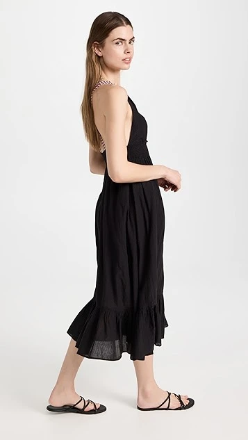 Scotch & Soda Smock Waistband Maxi Dress - Image 3