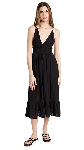 Scotch & Soda Smock Waistband Maxi Dress - Image 7