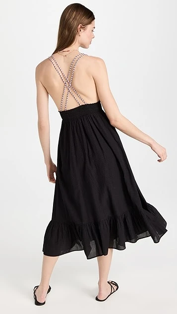Scotch & Soda Smock Waistband Maxi Dress - Image 2