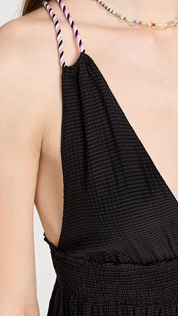 Scotch & Soda Smock Waistband Maxi Dress - Image 5