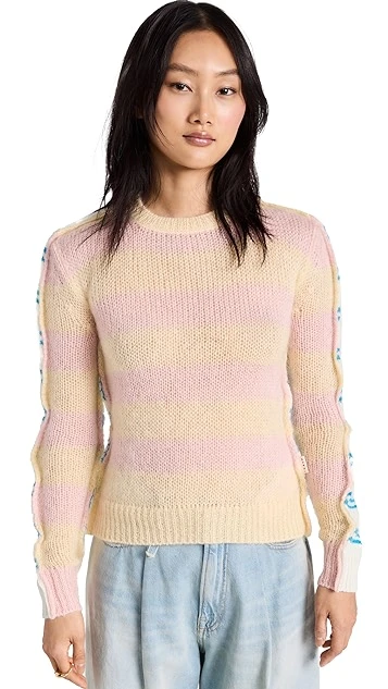 Marni Striped Crewneck Sweater - Image 6