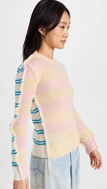 Marni Striped Crewneck Sweater - Image 3