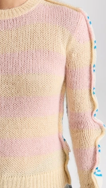 Marni Striped Crewneck Sweater - Image 5