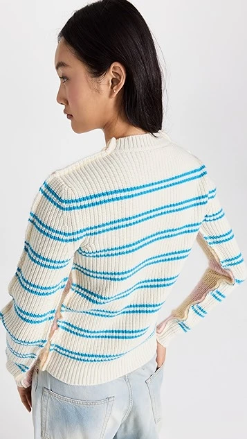 Marni Striped Crewneck Sweater - Image 2