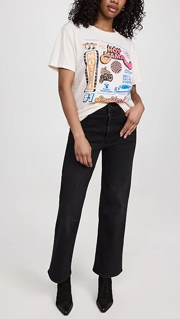 MOTHER The Rambler Zip Ankle Jeans - Image 4