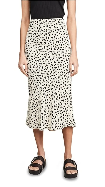 Moon River Leopard Print Skirt - Image 6