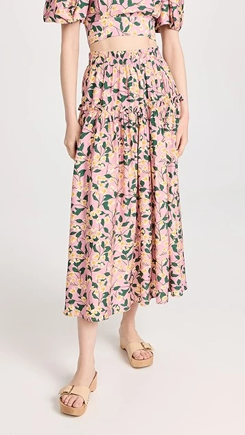 Moon River Floral Skirt - Image 7