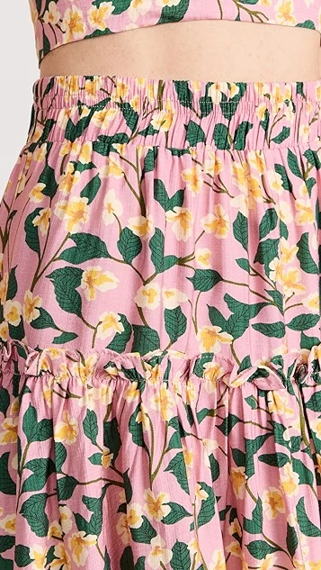 Moon River Floral Skirt - Image 5