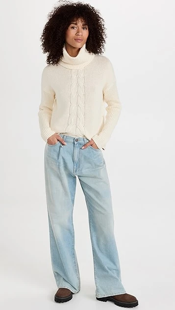 One Teaspoon Poison Cable Knit Sweater - Image 4