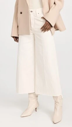 PAIGE Frankie Jeans With Seamed Belt Loops