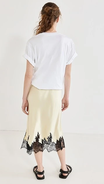 3.1 Phillip Lim Draped T-Shirt Slip Combo Dress - Image 2