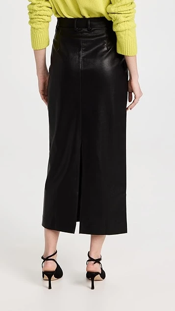 Pixie Market Yve Maxi Faux Leather Skirt - Image 2