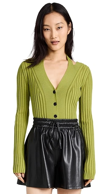 Proenza Schouler White Label Knit Halter Sweater - Image 6
