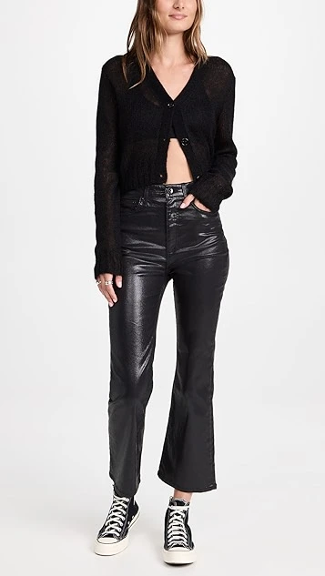 Rag & Bone Casey High Rise Ankle Flare Jeans - Image 4