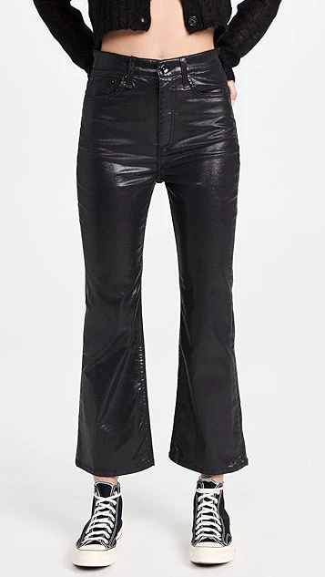 Rag & Bone Casey High Rise Ankle Flare Jeans - Image 6