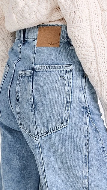 Rag & Bone Splice Barrel Jeans - Image 5