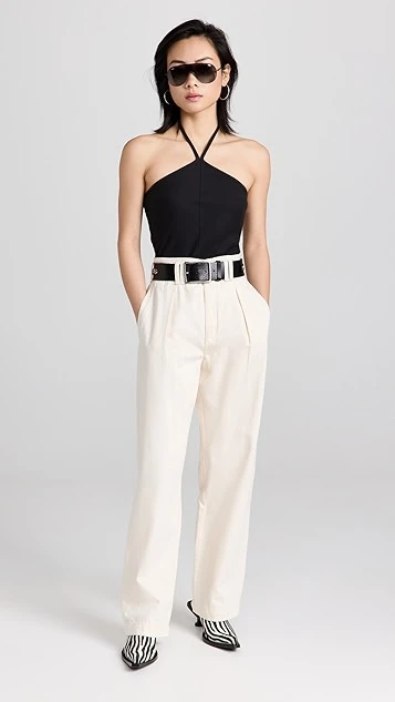 Rag & Bone The Essential Rib Halter Top - Image 5
