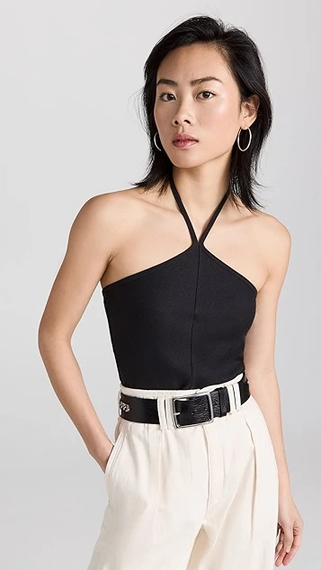 Rag & Bone The Essential Rib Halter Top
