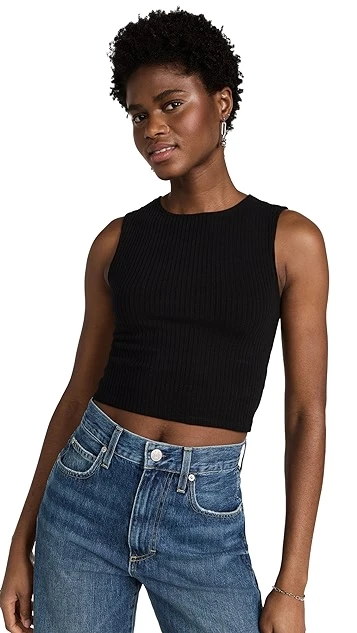 Reformation Daxton Knit Crop Top - Image 6