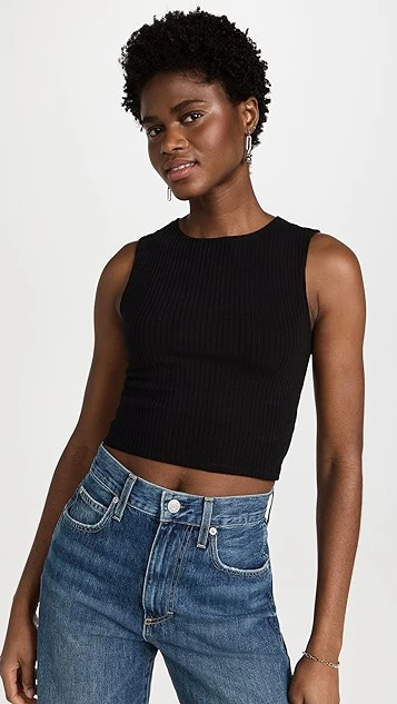 Reformation Daxton Knit Crop Top - Image 7