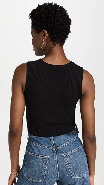 Reformation Daxton Knit Crop Top - Image 2