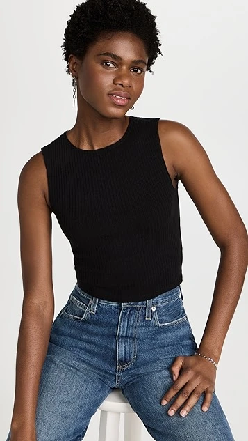 Reformation Daxton Knit Crop Top