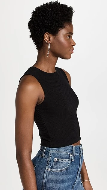 Reformation Daxton Knit Crop Top - Image 3